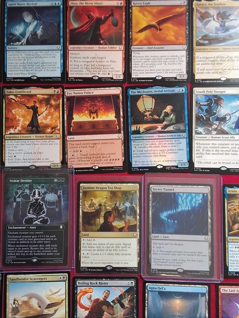Magic The Gathering Avatar Huge Lot Of 250 Cards